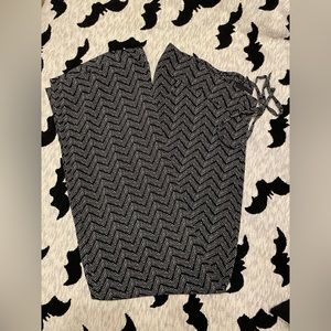 RELAXED TAPER STRETCH HIGH-RISE TIE-FRONT PANT